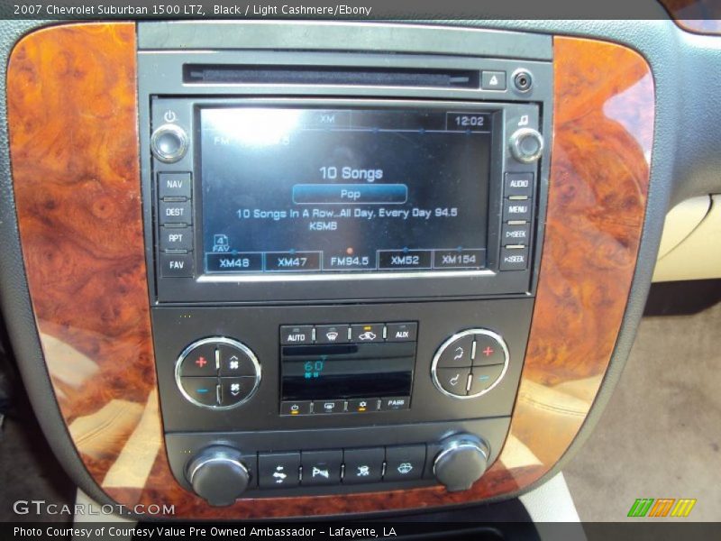 Black / Light Cashmere/Ebony 2007 Chevrolet Suburban 1500 LTZ