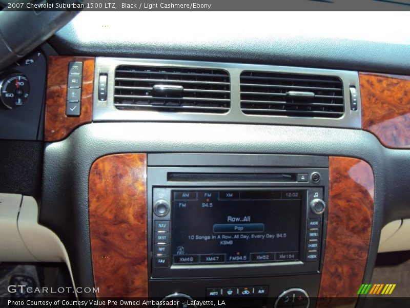 Black / Light Cashmere/Ebony 2007 Chevrolet Suburban 1500 LTZ