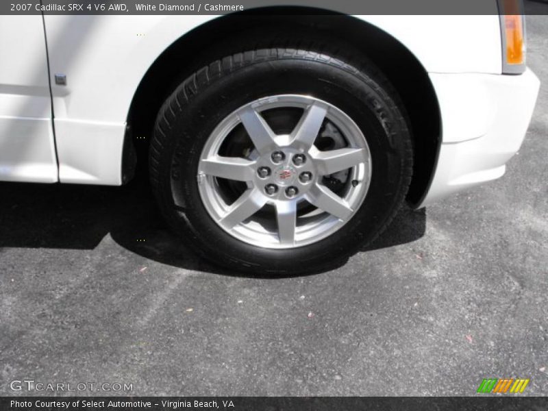 White Diamond / Cashmere 2007 Cadillac SRX 4 V6 AWD