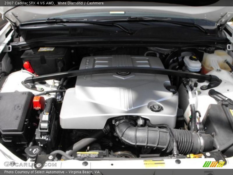 White Diamond / Cashmere 2007 Cadillac SRX 4 V6 AWD
