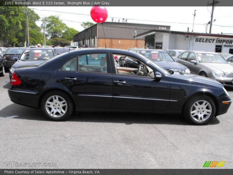 Midnight Blue / Ash Grey 2003 Mercedes-Benz E 320 Sedan