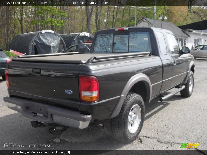 Black / Medium Graphite 1997 Ford Ranger XLT Extended Cab 4x4