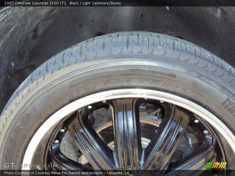 Black / Light Cashmere/Ebony 2007 Chevrolet Suburban 1500 LTZ