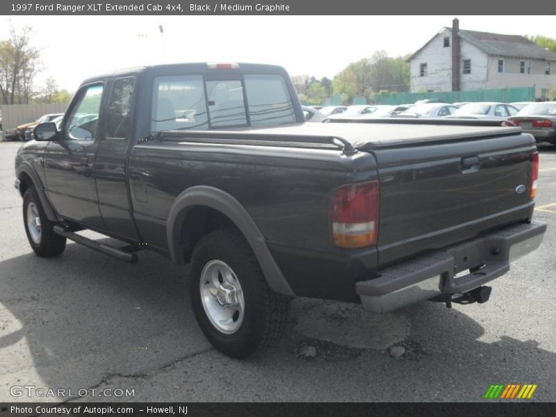 Black / Medium Graphite 1997 Ford Ranger XLT Extended Cab 4x4
