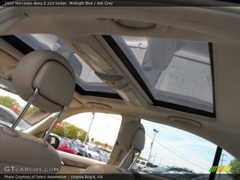 Midnight Blue / Ash Grey 2003 Mercedes-Benz E 320 Sedan