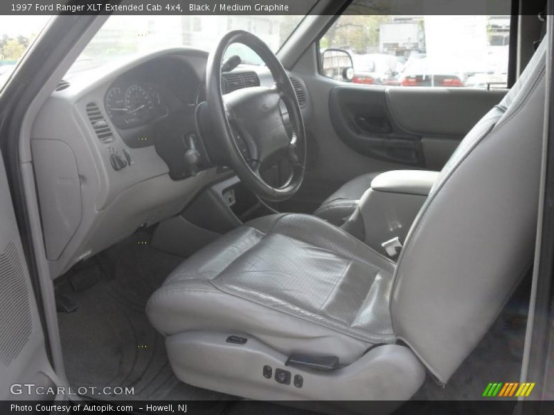 Black / Medium Graphite 1997 Ford Ranger XLT Extended Cab 4x4