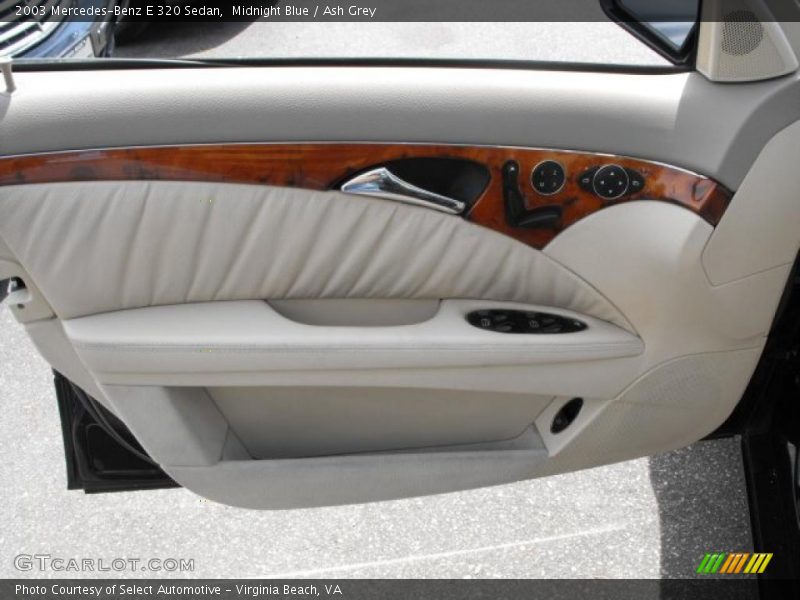 Midnight Blue / Ash Grey 2003 Mercedes-Benz E 320 Sedan