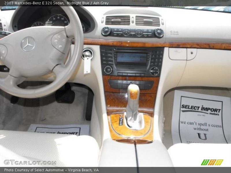 Midnight Blue / Ash Grey 2003 Mercedes-Benz E 320 Sedan