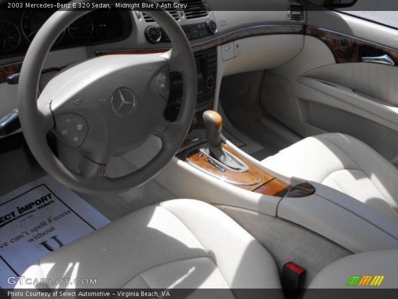 Midnight Blue / Ash Grey 2003 Mercedes-Benz E 320 Sedan