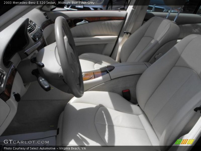 Midnight Blue / Ash Grey 2003 Mercedes-Benz E 320 Sedan