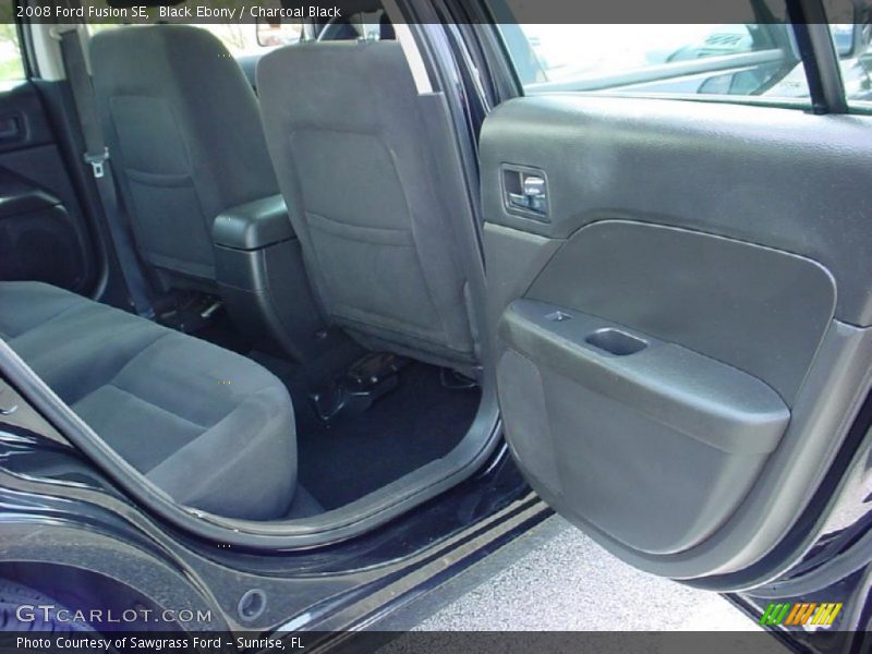 Black Ebony / Charcoal Black 2008 Ford Fusion SE