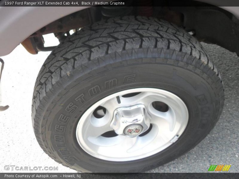 Black / Medium Graphite 1997 Ford Ranger XLT Extended Cab 4x4