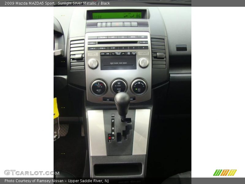 Sunlight Silver Metallic / Black 2009 Mazda MAZDA5 Sport