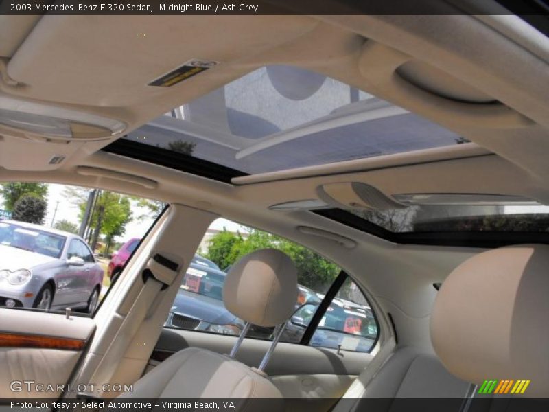 Midnight Blue / Ash Grey 2003 Mercedes-Benz E 320 Sedan