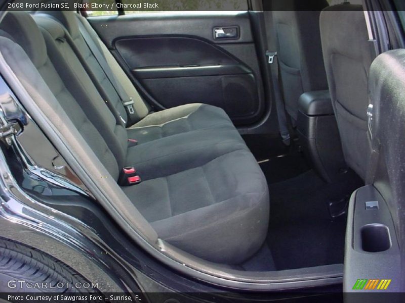 Black Ebony / Charcoal Black 2008 Ford Fusion SE
