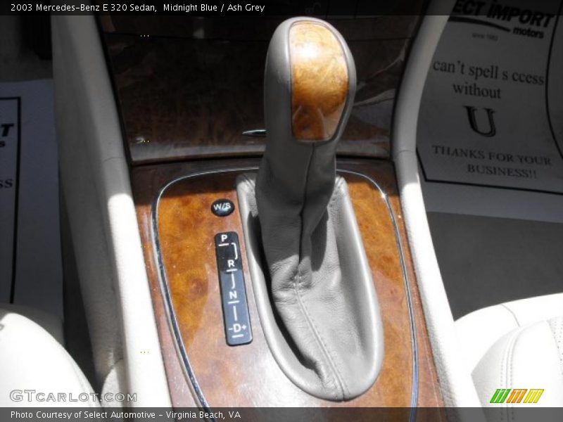  2003 E 320 Sedan 5 Speed Automatic Shifter