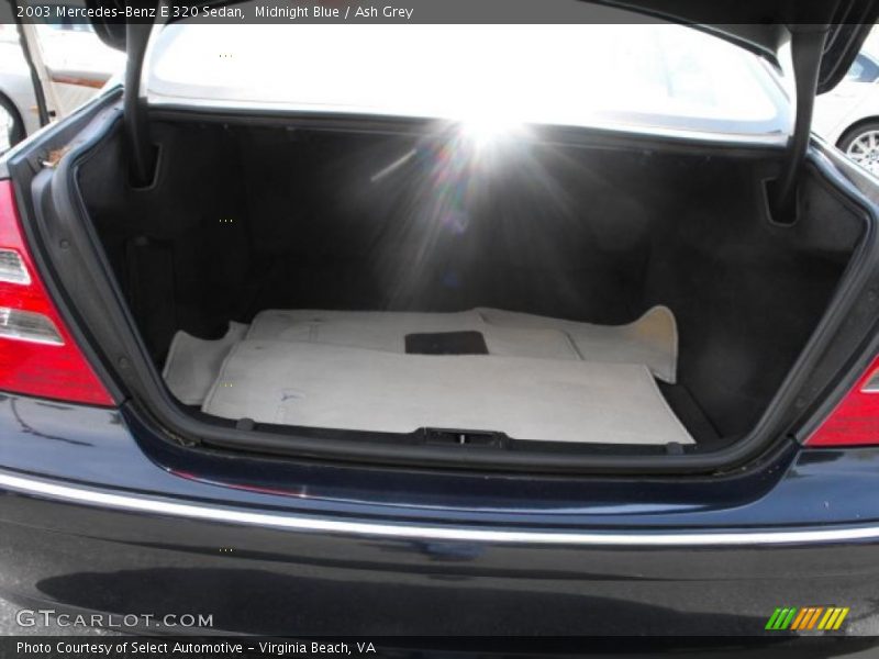 Midnight Blue / Ash Grey 2003 Mercedes-Benz E 320 Sedan