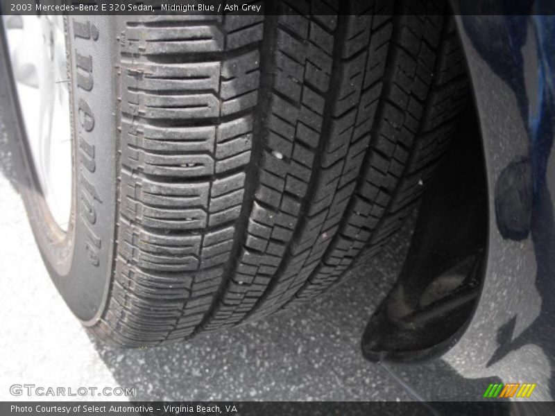 Midnight Blue / Ash Grey 2003 Mercedes-Benz E 320 Sedan