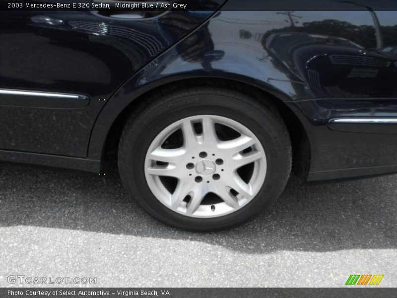 Midnight Blue / Ash Grey 2003 Mercedes-Benz E 320 Sedan