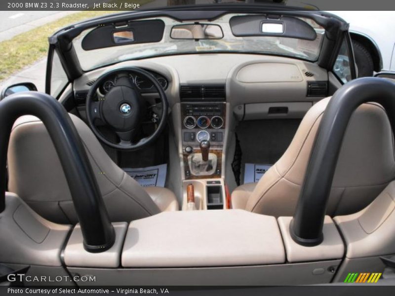 Jet Black / Beige 2000 BMW Z3 2.3 Roadster