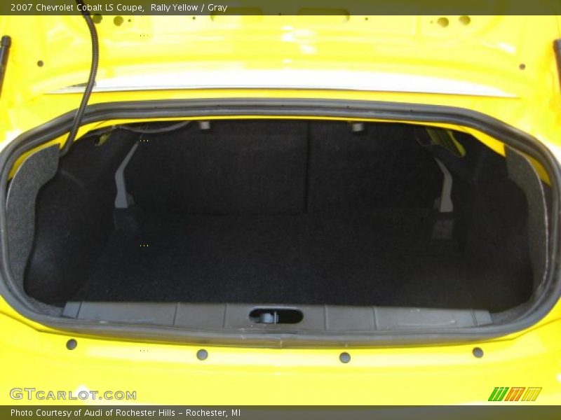 Rally Yellow / Gray 2007 Chevrolet Cobalt LS Coupe