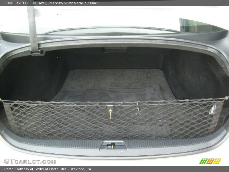 Mercury Silver Metallic / Black 2006 Lexus GS 300 AWD