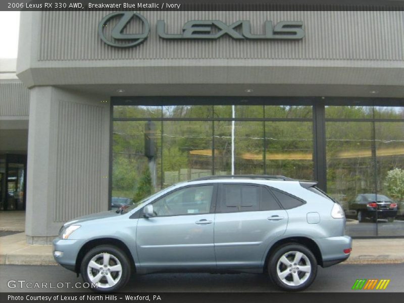 Breakwater Blue Metallic / Ivory 2006 Lexus RX 330 AWD