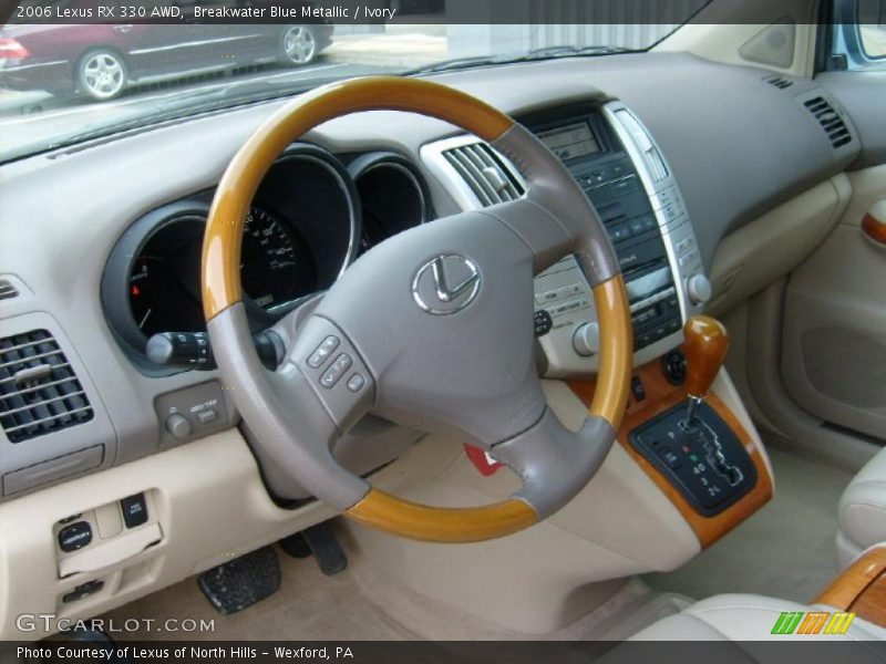 Breakwater Blue Metallic / Ivory 2006 Lexus RX 330 AWD