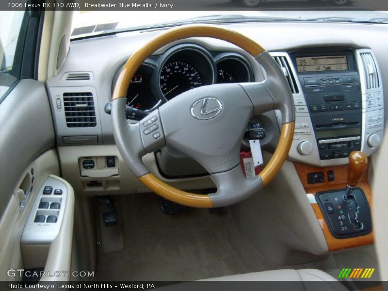 Breakwater Blue Metallic / Ivory 2006 Lexus RX 330 AWD