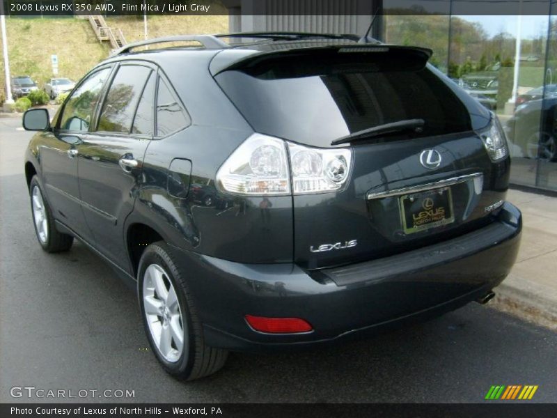 Flint Mica / Light Gray 2008 Lexus RX 350 AWD
