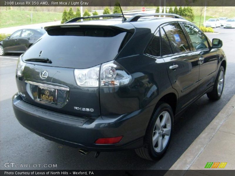 Flint Mica / Light Gray 2008 Lexus RX 350 AWD