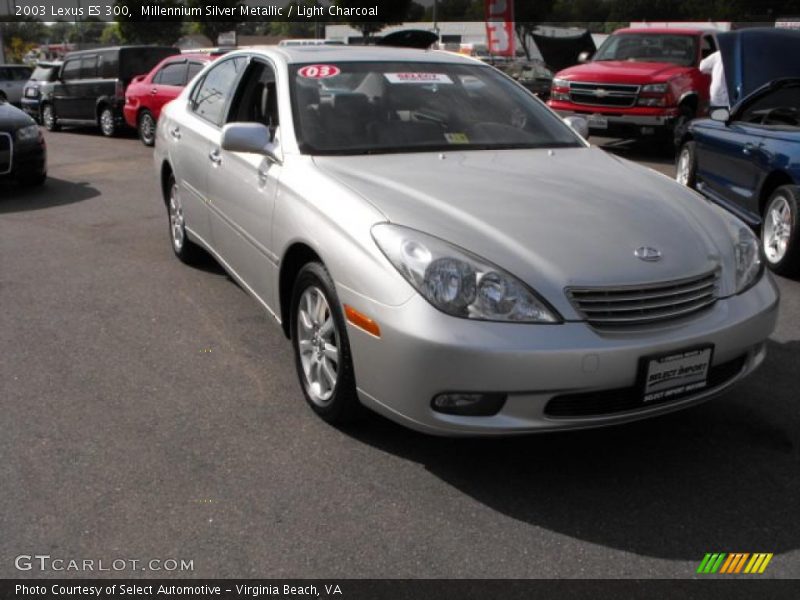 Millennium Silver Metallic / Light Charcoal 2003 Lexus ES 300