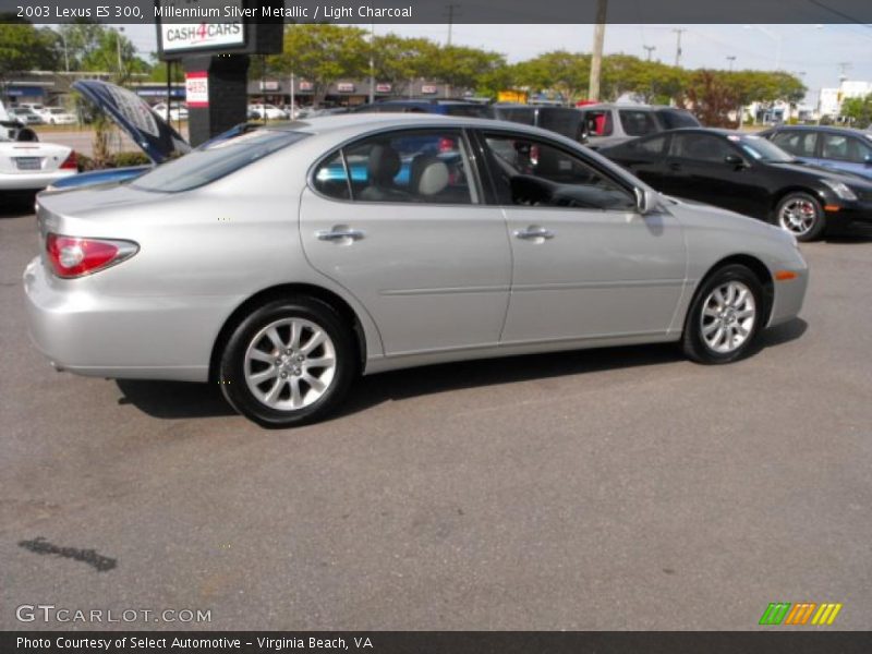 Millennium Silver Metallic / Light Charcoal 2003 Lexus ES 300