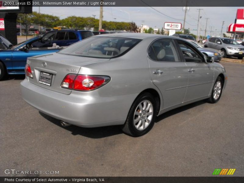 Millennium Silver Metallic / Light Charcoal 2003 Lexus ES 300
