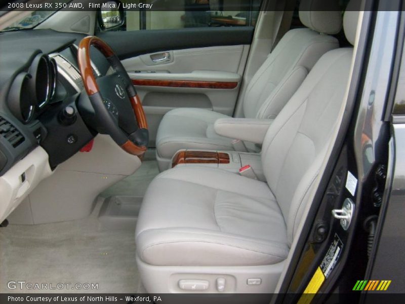 Flint Mica / Light Gray 2008 Lexus RX 350 AWD