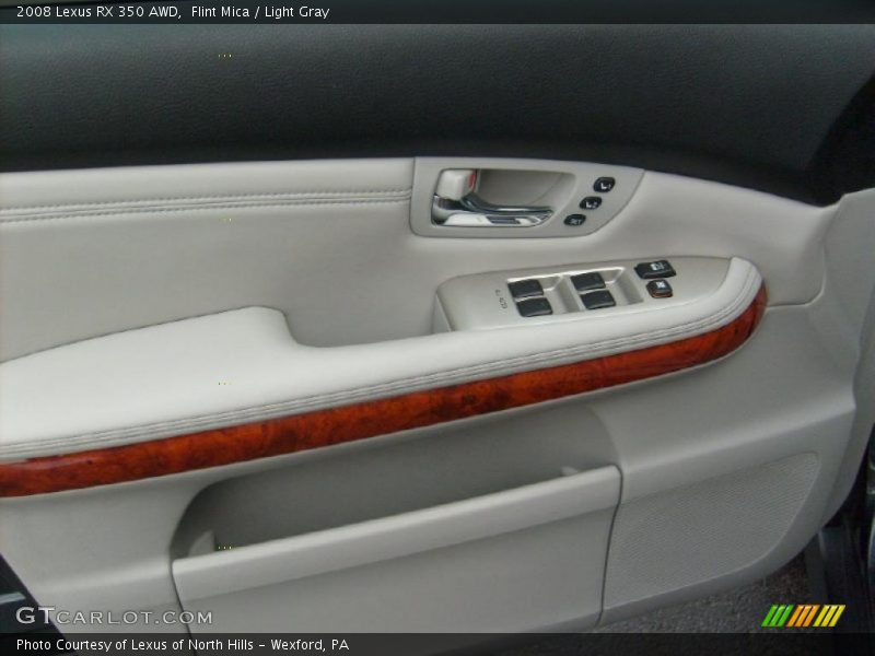 Flint Mica / Light Gray 2008 Lexus RX 350 AWD