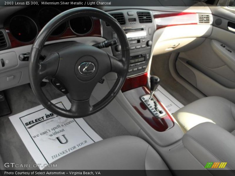 Millennium Silver Metallic / Light Charcoal 2003 Lexus ES 300
