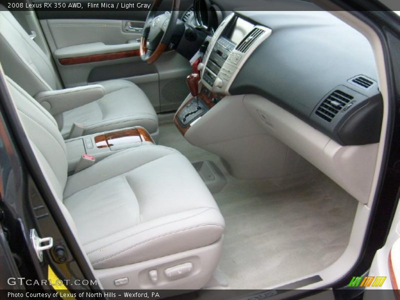 Flint Mica / Light Gray 2008 Lexus RX 350 AWD