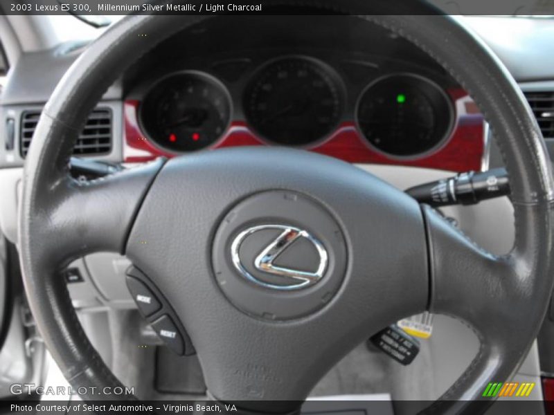 Millennium Silver Metallic / Light Charcoal 2003 Lexus ES 300