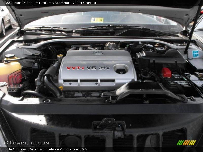 Millennium Silver Metallic / Light Charcoal 2003 Lexus ES 300