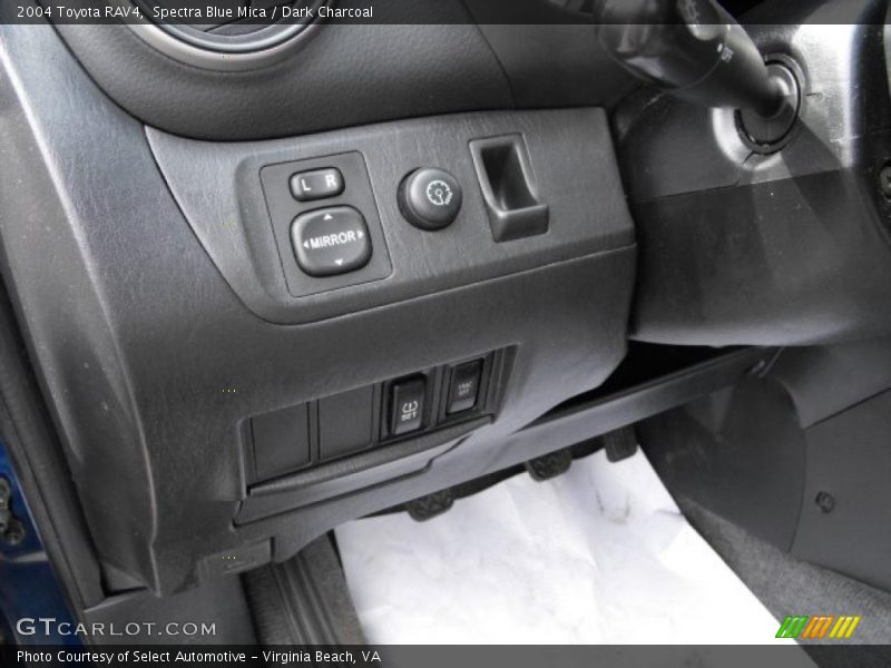Spectra Blue Mica / Dark Charcoal 2004 Toyota RAV4