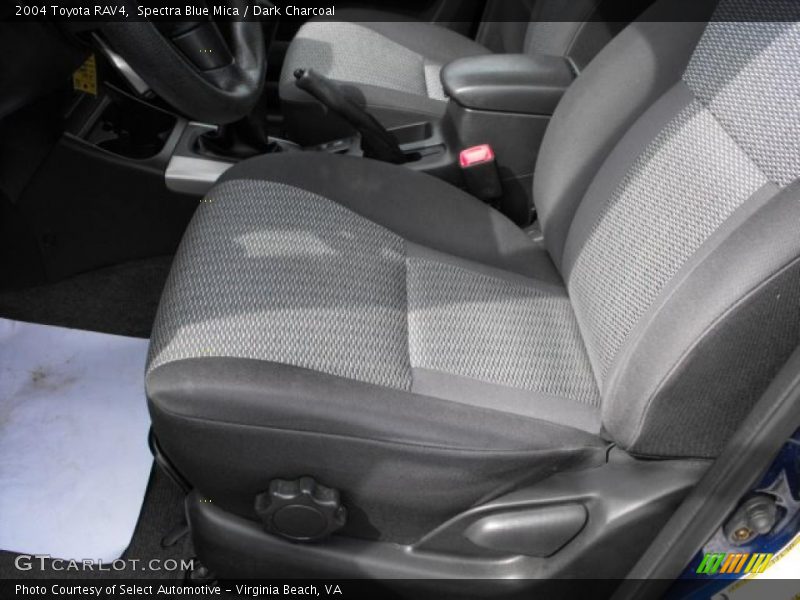 Spectra Blue Mica / Dark Charcoal 2004 Toyota RAV4