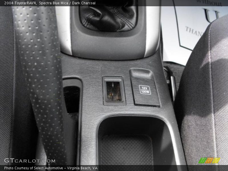 Spectra Blue Mica / Dark Charcoal 2004 Toyota RAV4