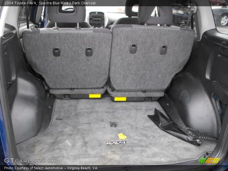 Spectra Blue Mica / Dark Charcoal 2004 Toyota RAV4