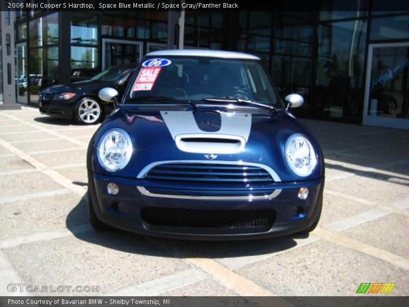 Space Blue Metallic / Space Gray/Panther Black 2006 Mini Cooper S Hardtop