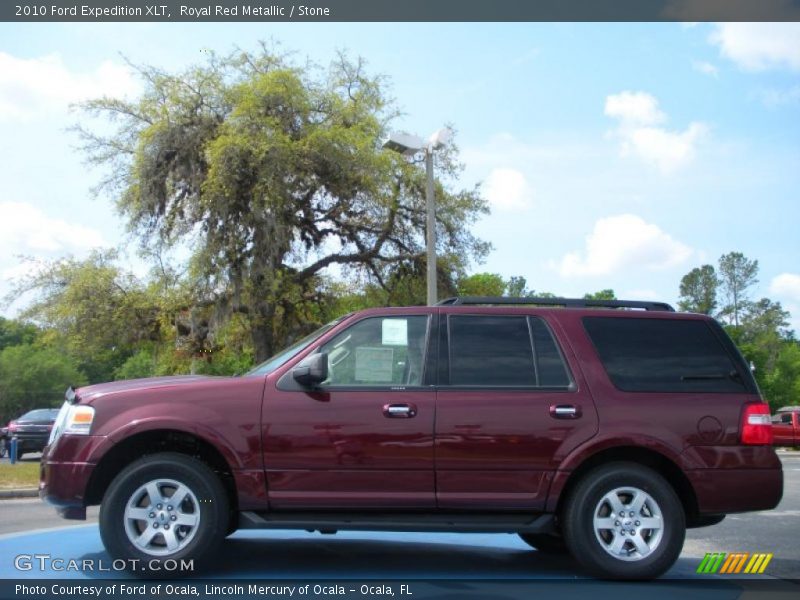Royal Red Metallic / Stone 2010 Ford Expedition XLT