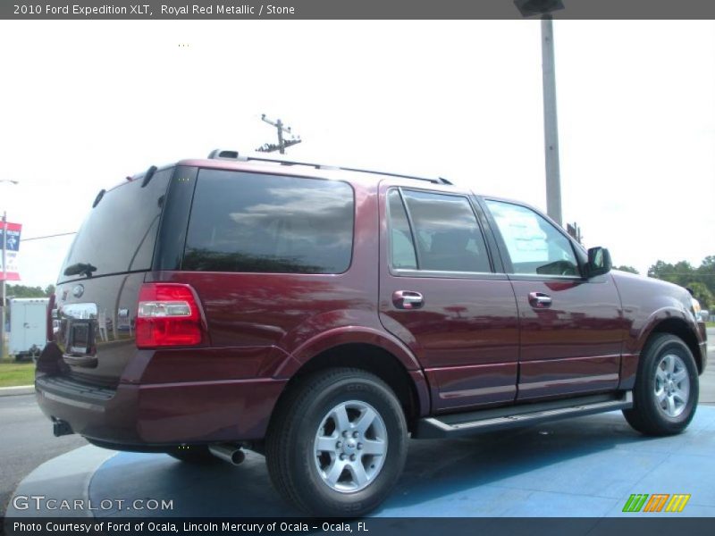 Royal Red Metallic / Stone 2010 Ford Expedition XLT