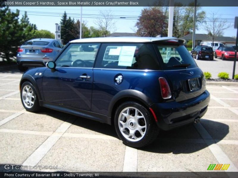 Space Blue Metallic / Space Gray/Panther Black 2006 Mini Cooper S Hardtop