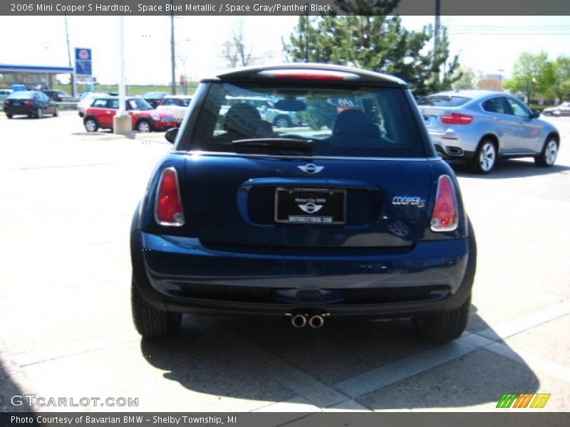 Space Blue Metallic / Space Gray/Panther Black 2006 Mini Cooper S Hardtop