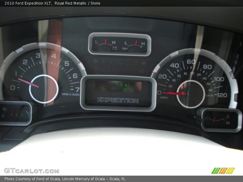 Royal Red Metallic / Stone 2010 Ford Expedition XLT
